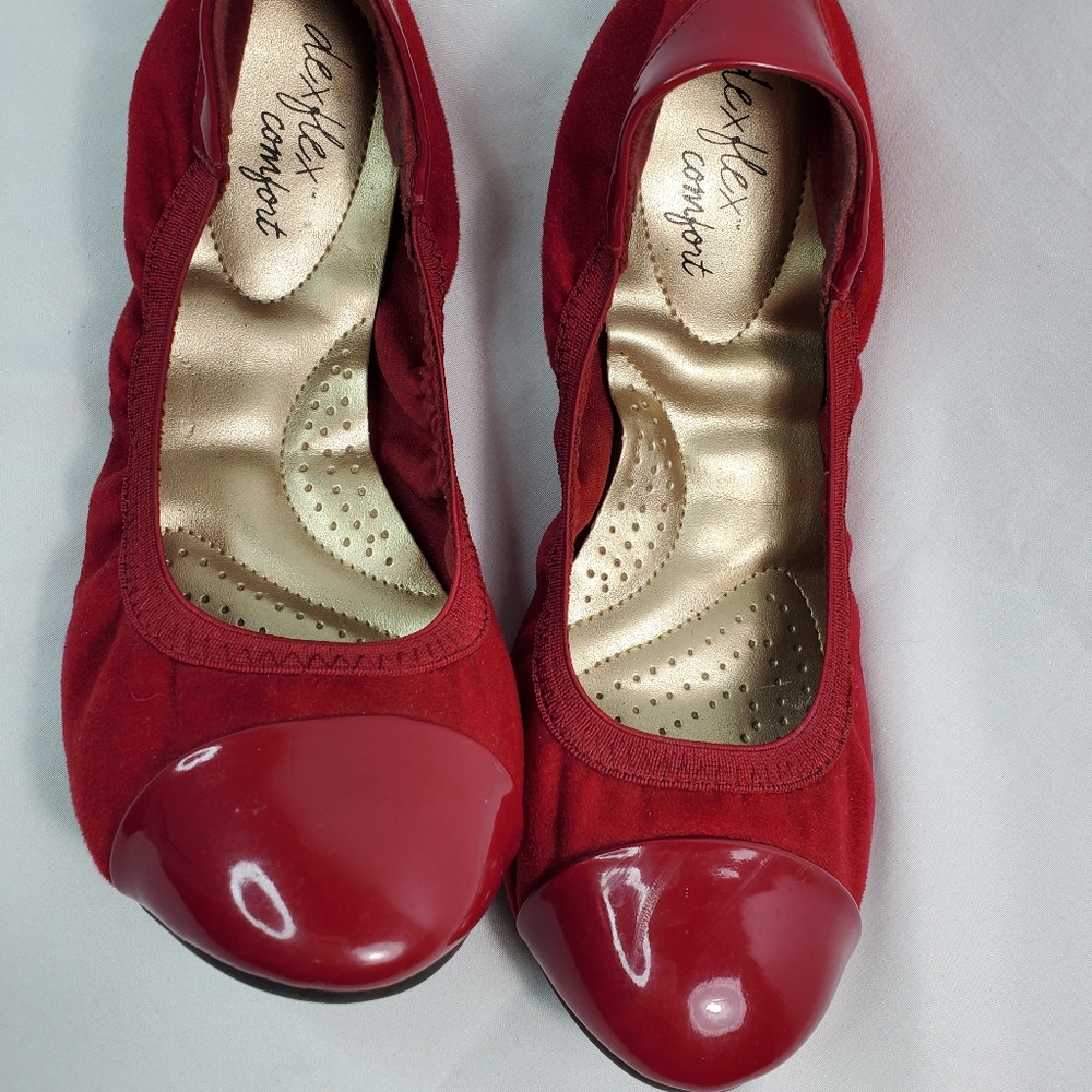 Red flats comfort